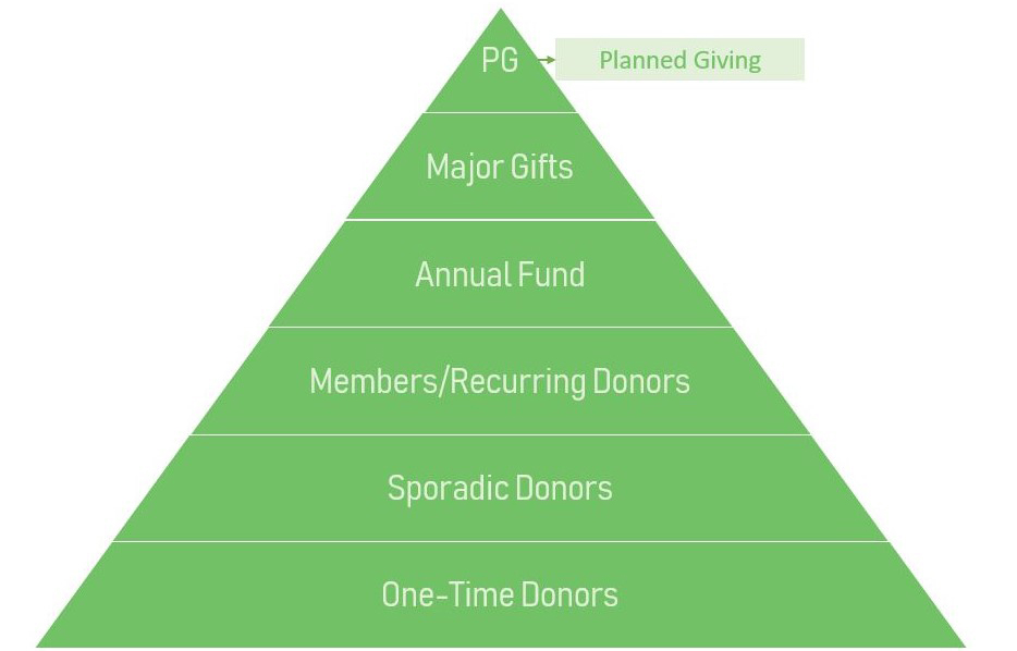 hall powell donor pyramid